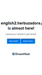 Mobile Screenshot of english2.herbuzadora.pl